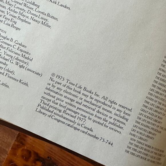 Vintage 1977 Time-Life Books The Old West The Great Chiefs Hardcover Book - Picture 3 of 8